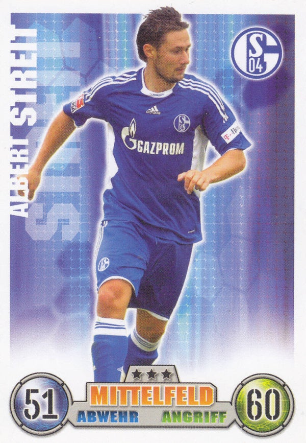 Albert Streit / FC Schalke 04 / Topps Match Attax 2008 / Basis Karte / Nr. 278