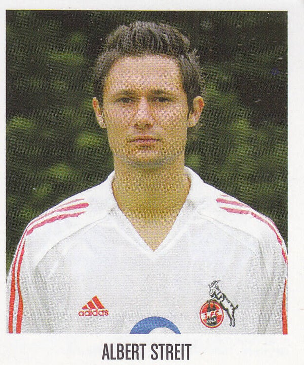 Albert Streit / 1.FC Köln / Panini Bundesliga 2005 / Basis Bild / Nr.296