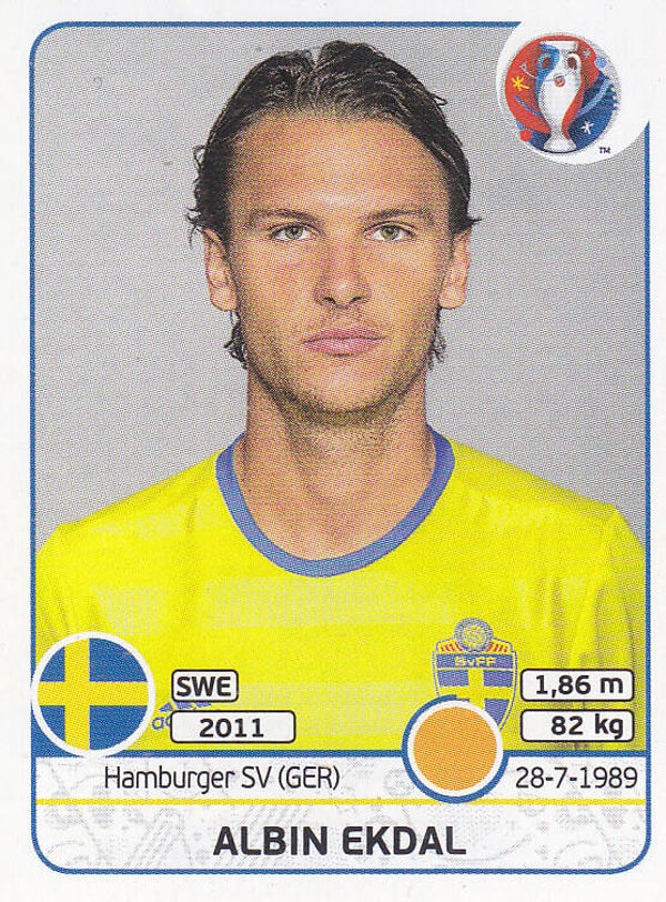 Albin Ekdal Schweden Basis Bild