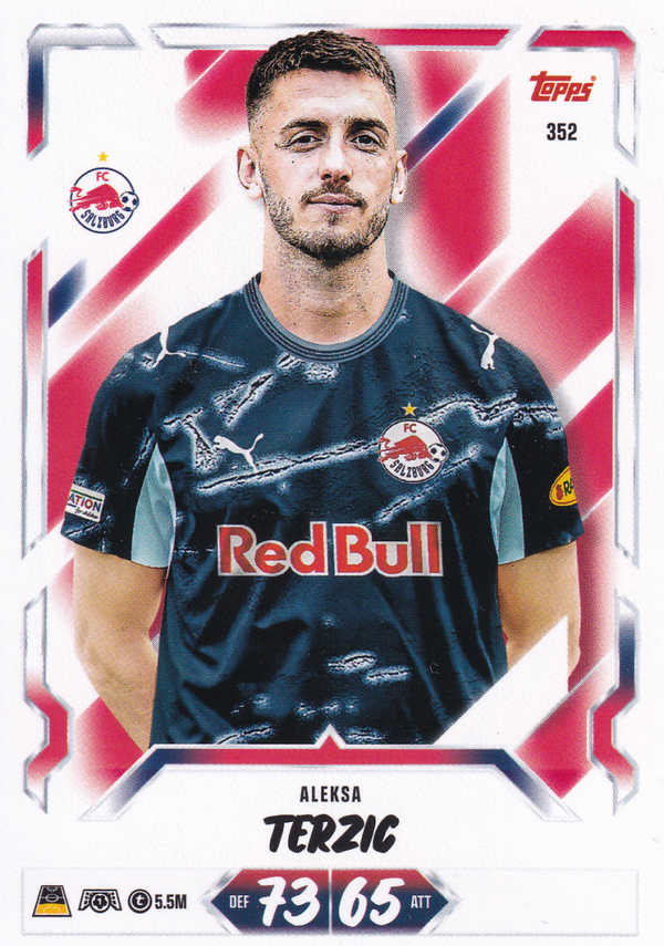 Aleksa Terzic - FC Salzburg - Topps 20th Anniversary 2026 - Basis Karte - Nr. 352