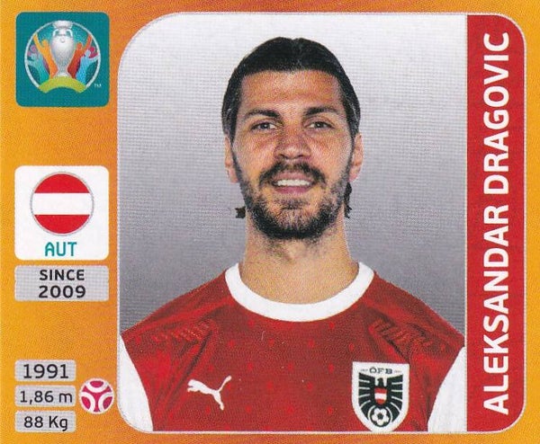 Aleksandar Dragovic - Österreich - Panini EM 2020 - Basis Bild - Nr. 239
