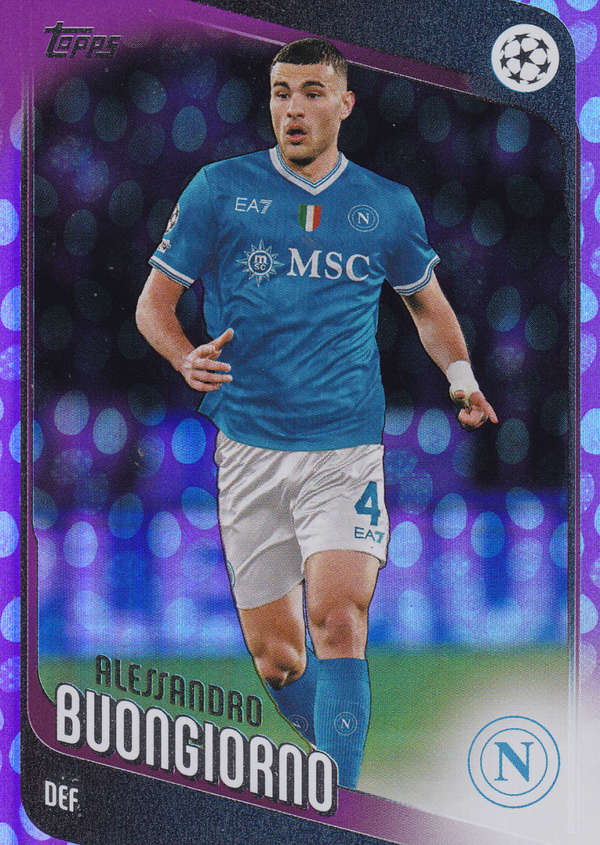 Alessandro Buongiorno - SSC Neapel - Uefa Club Wettbewerb 2025 - Nr.171
