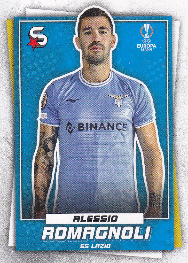Alessio Romagnoli - Lazio Rom - Topps Super Stars - Basis Karte - Nr. 179