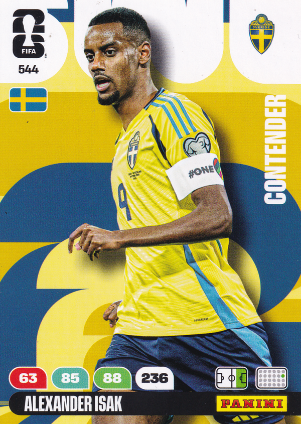 Alexander Isak - Schweden - Panini WM 2026 - Contender - Nr.544