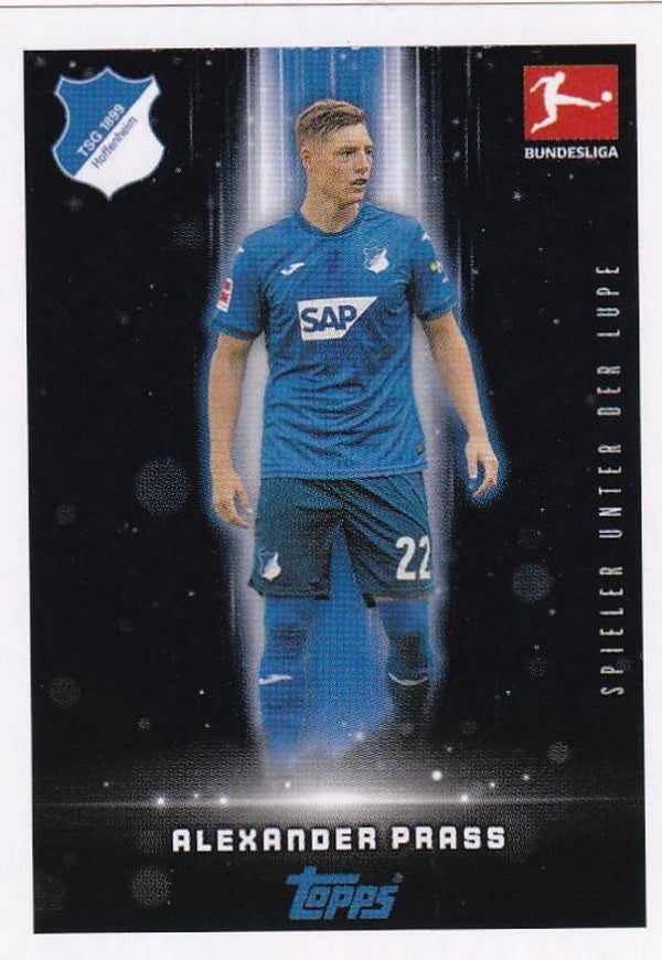 Alexander Prass - TSG 1899 Hoffenheim - Topps Bundesliga 2024 - Spieler unter der Lupe - Nr. 209