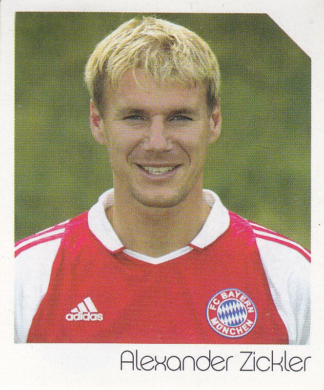 Alexander Zickler / FC Bayern München / Panini Bundesliga 2003 / Basis Bild / Nr. 378