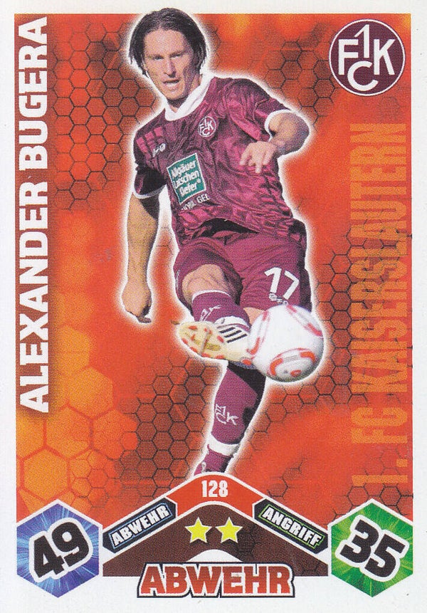 Alexander Bugera / 1.FC Kaiserslautern / Topps Match Attax 2010 / Basis Karte / Nr.128