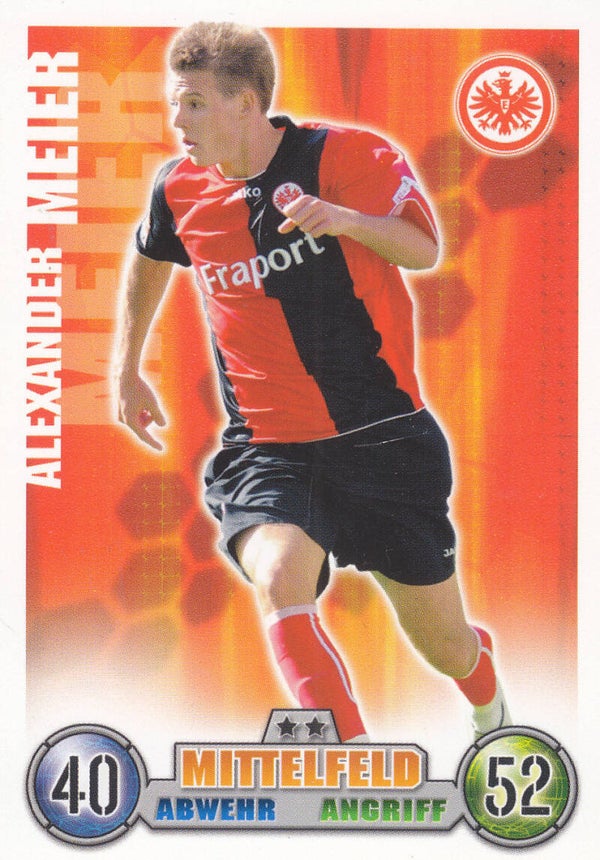 Alexander Meier / Eintracht Frankfurt / Topps Match Attax 2008 / Basis Karte / Nr.122