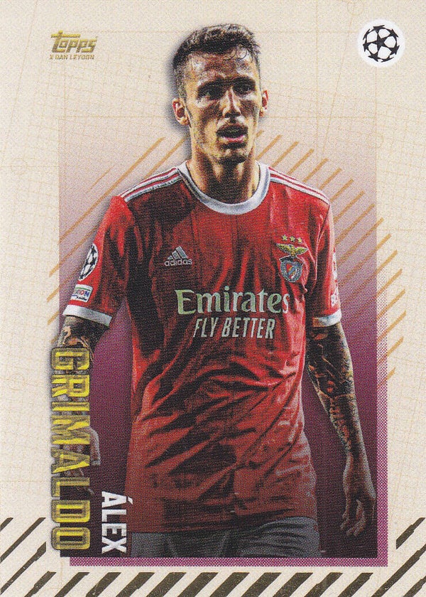 Alex Grimaldo / Benfica Lissabon / Topps Gold 2022 / Current Stars / Nr.4