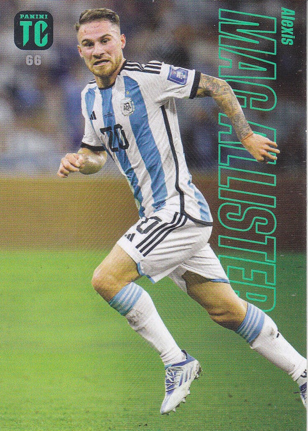 Alexis Mac Allister Argentinien Basis Karte Nr.66