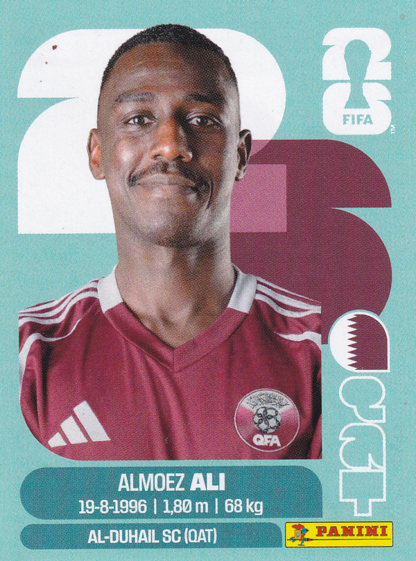 Almoez Ali - Qatar - Panini WM 2026 - Basis Bild - QAT20