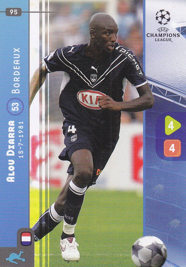 Alou Diarra Girondeaux Bordeaux Basis Karte Nr.95