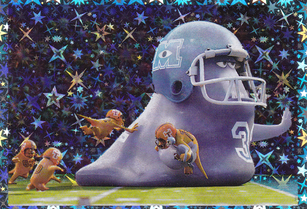 American Football - Panini Weihnachten mit Guten Disney Freunden - Serie Die Monster Uni - Nr. 34