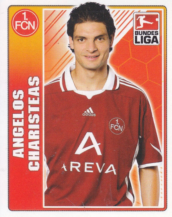 Angelos Charisteas / 1.FC Nürnberg / Topps Bundesliga 2009 / Basis Bild / Nr. 348