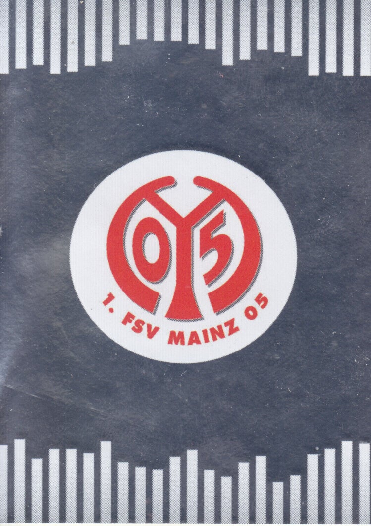 1.FSV Mainz 05 - Topps Bundesliga 2017 - Vereinslogo Glitzerbild - Nr. 187