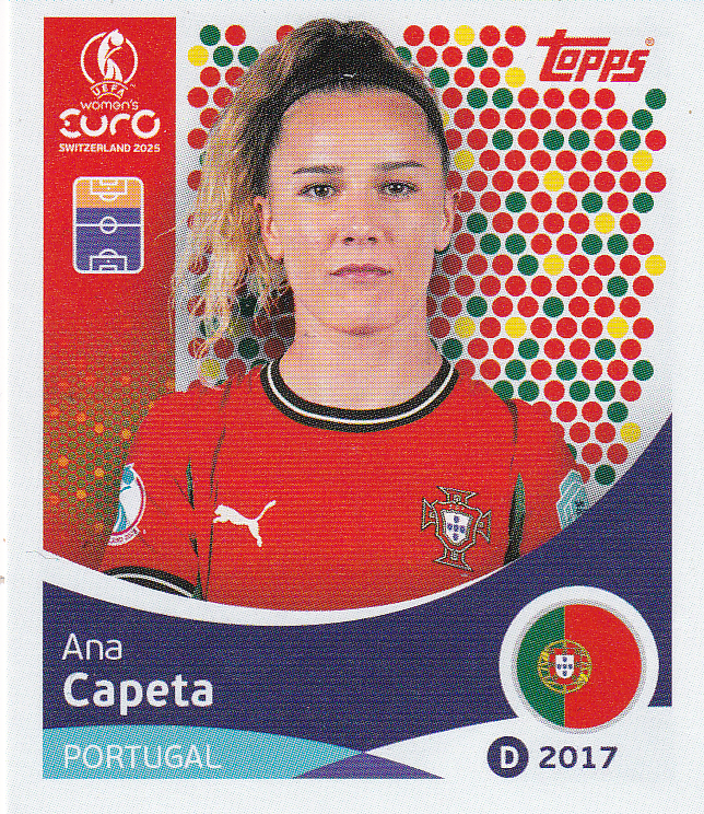 Ana Capeta - Portugal - Frauen EM 2025 - Basis Bild - Nr. 123