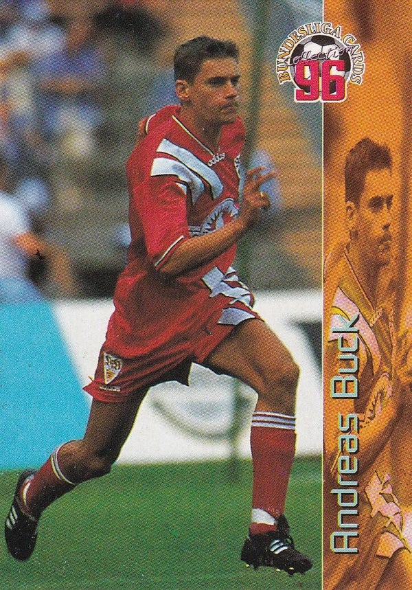 Andreas Buck / VFB Stuttgart / Panini Bundesliga 1996 / Basis Karte / Nr. 71