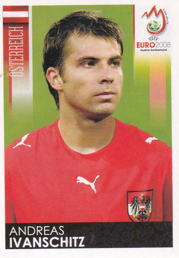 Andreas Ivanschitz - Österreich - Panini EM 2008 - Basis Bild - Nr. 170