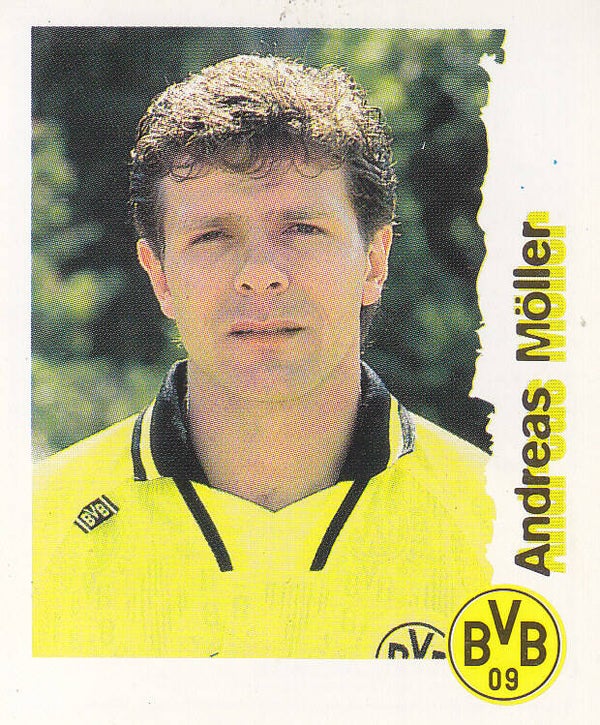 Andreas Möller - Borussia Dortmund - Panini Bundesliga 1997 - Basis Bild - Nr. 55