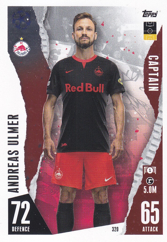 Andreas Ulmer / FC Salzburg / Topps Champions League 2023 / Basis Karte / Nr.320