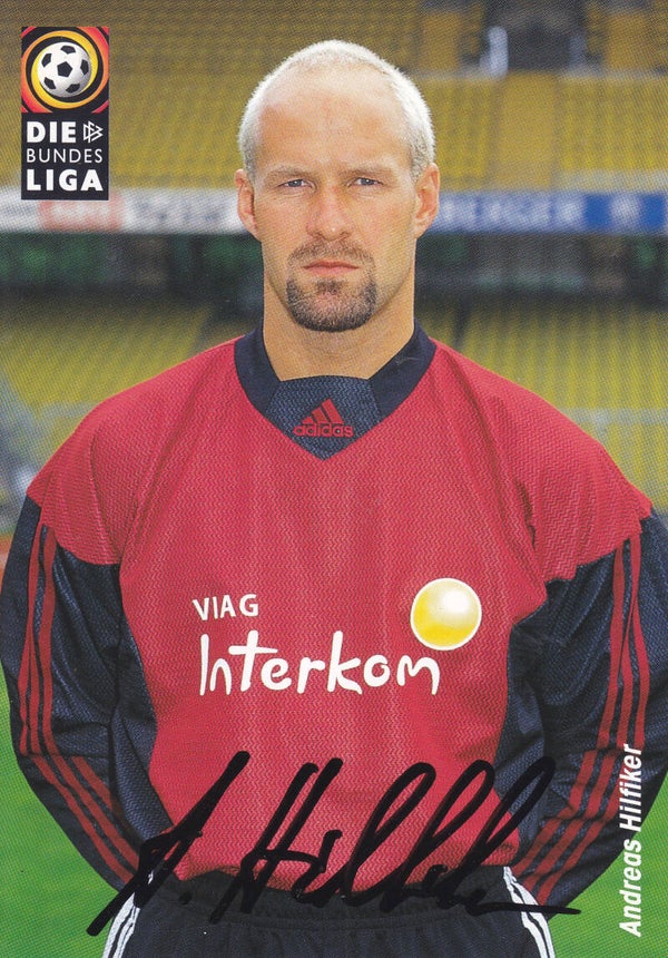Andreas Hilfiker / 1.FC Nürnberg / Autogrammkarte 1998
