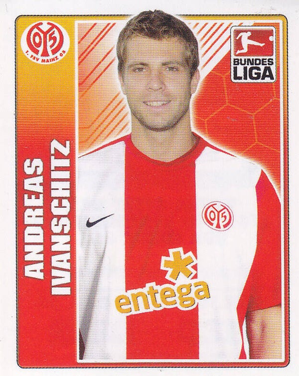 Andreas Ivanschitz / 1.FSV Mainz 05 / Topps Bundesliga 2009 / Basis Bild / Nr. 280