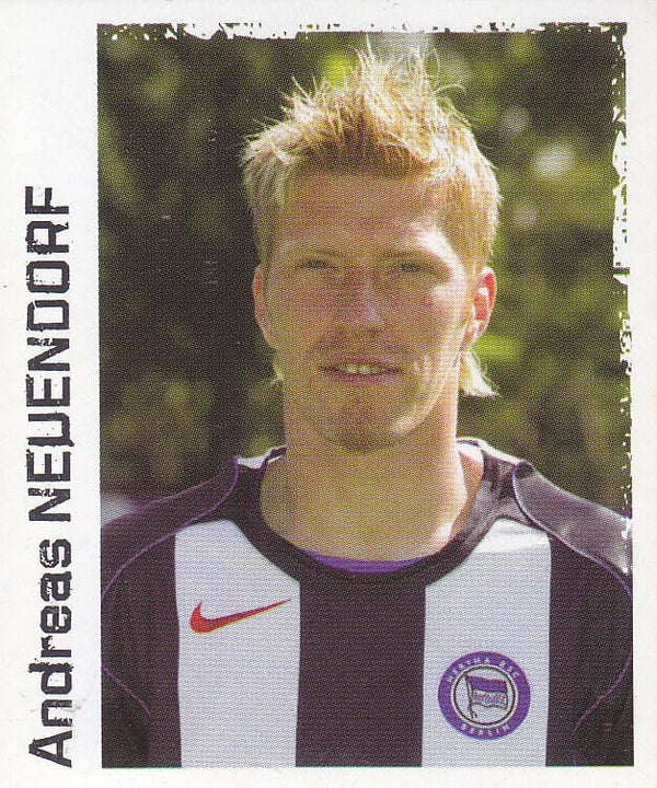 Andreas Neuendorf / Hertha BSC Berlin / Panini Bundesliga 2004 / Basis Bild / Nr.24