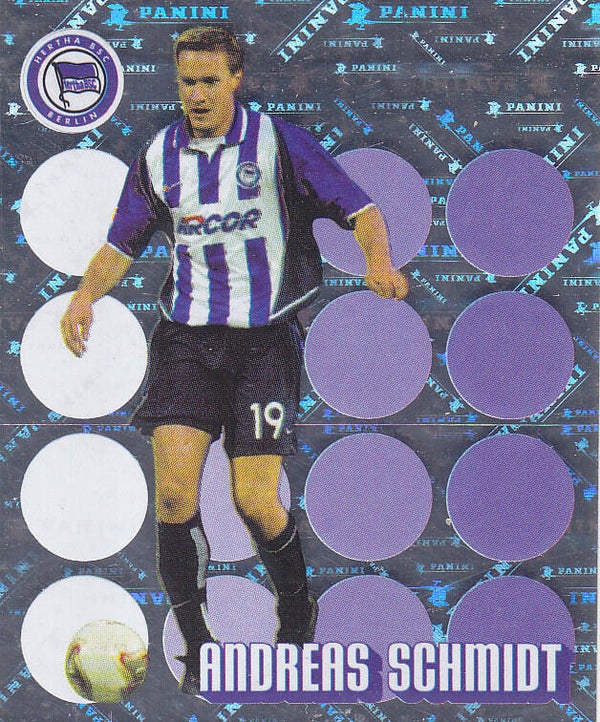 Andreas Schmidt / / Hertha BSC Berlin / Panini Bundesliga 2002 / Glitzerbild / Nr. 7