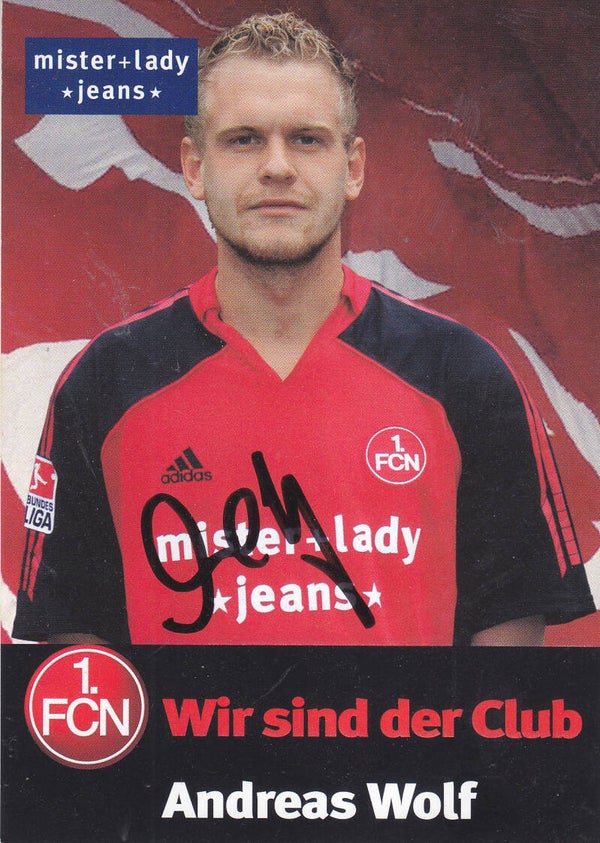 Andreas Wolf 1.FC Nürnberg