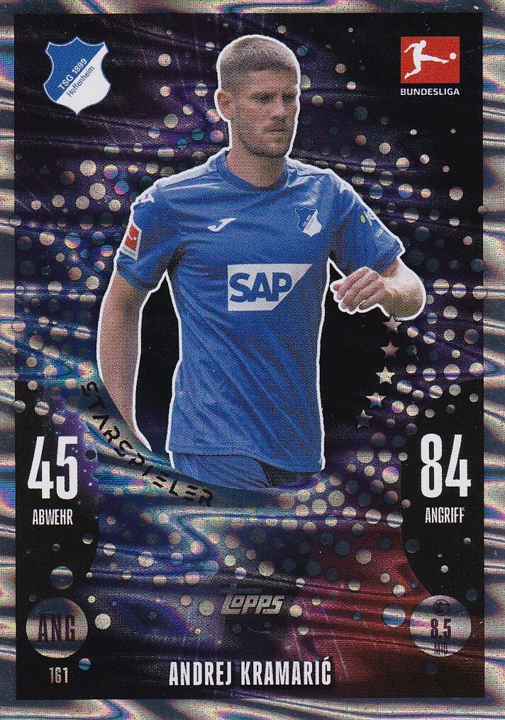 Andrej Kramaric / TSG 1899 Hoffenheim / Topps Match Attax 2024 / Star-Spieler / Nr. 161