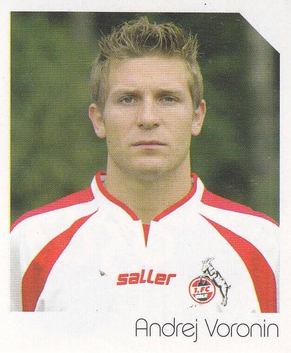 Andrej Voronin / 1.FC Köln / Panini Bundesliga 2003 / Basis Bild / Nr. 297