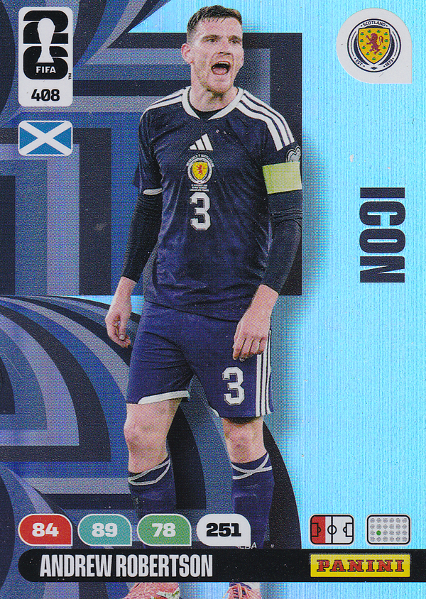 Andrew Robertson - Schottland - Panini WM 2026 - Icon - Nr. 408
