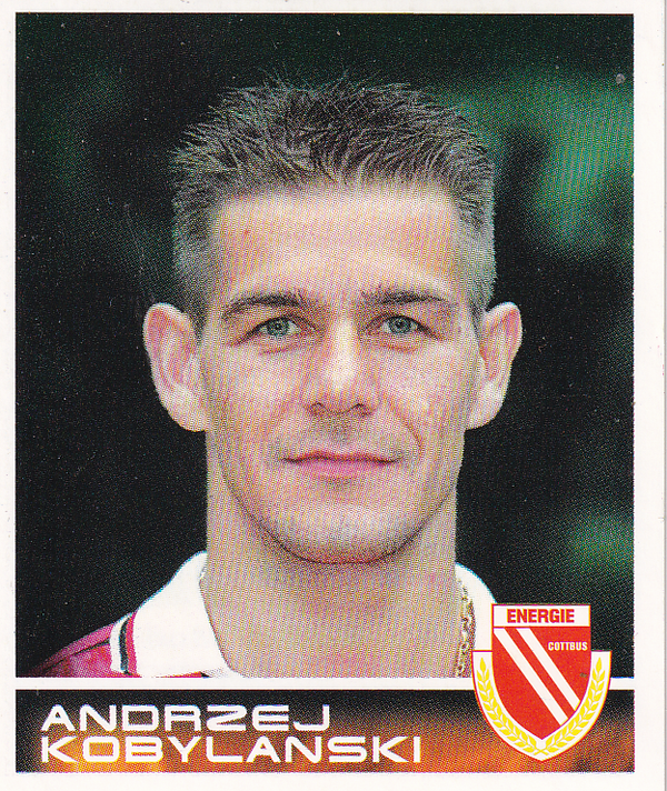 Andrzej Kobylanski - FC Energie Cottbus - Panini Bundesliga 2001 - Basis Bild - Nr. 108