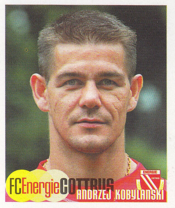 Andrzej Kobylanski - FC Energie Cottbus - Panini Bundesliga 2002 - Basis Bild - Nr. 130