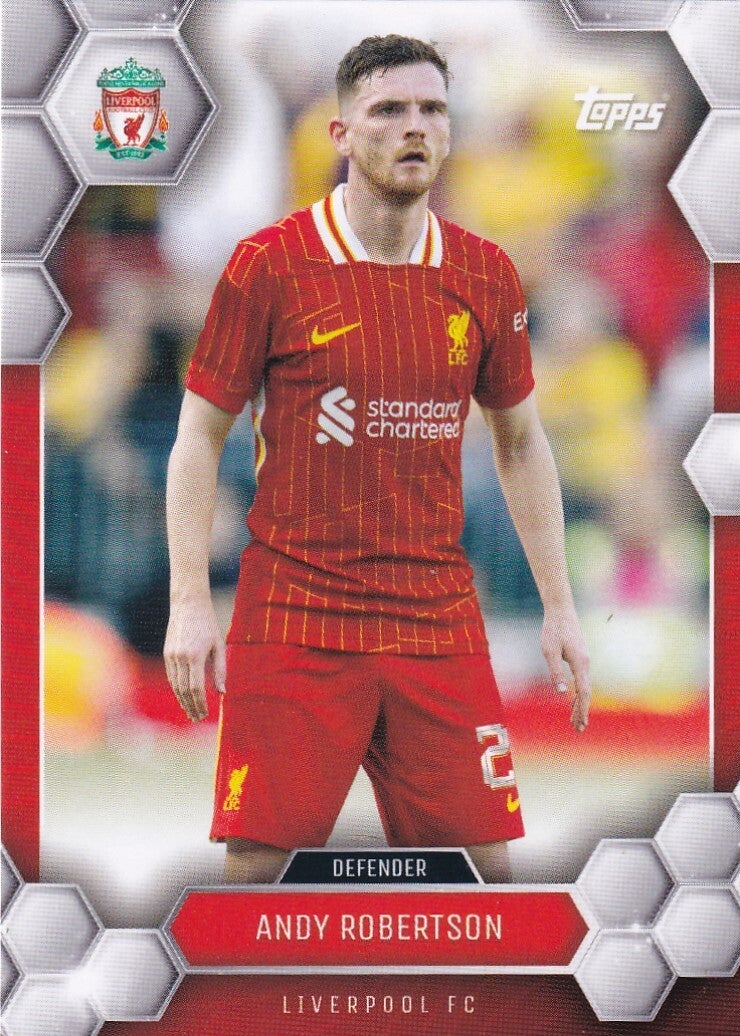 Andy Robertson - FC Liverpool - Topps Fan Set 2024 - Basis Karte - Nr. 6