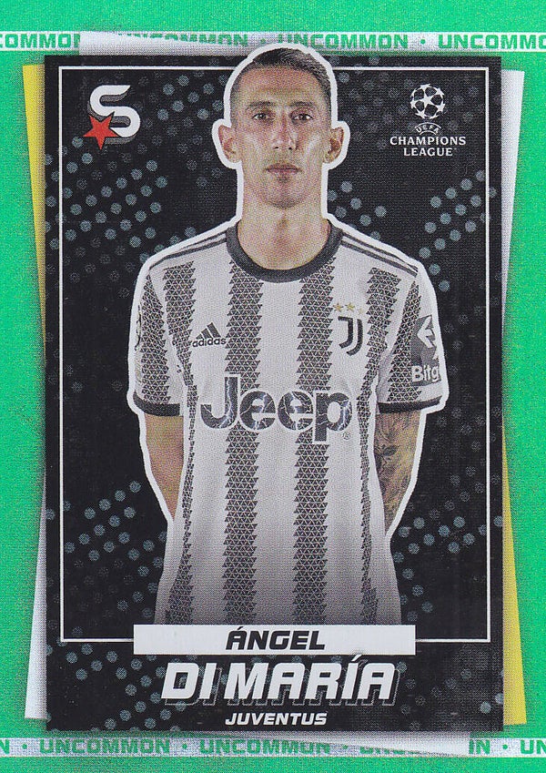 Angel di Maria Juventus Turin Parallel Uncommon green nicht nummeriert Nr.91