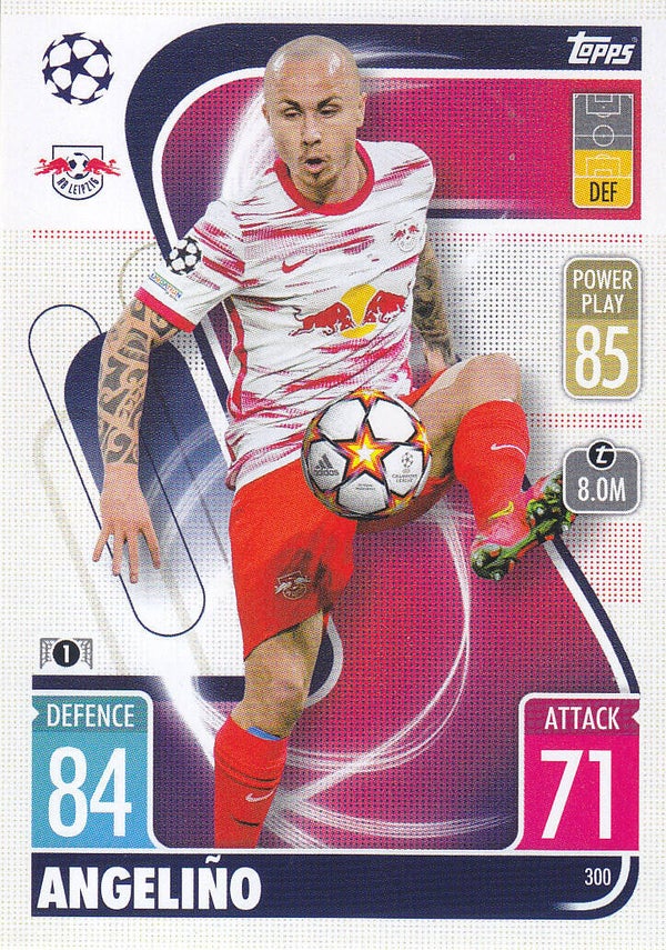 Angelino / RB Leipzig / Topps Champions League 2021 / Basis Karte / Nr.300