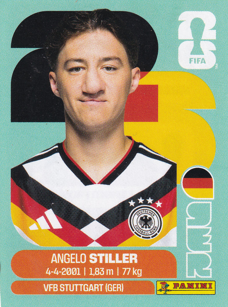Angelo Stiller - Deutschland - Panini WM 2026 - Update - GER9a