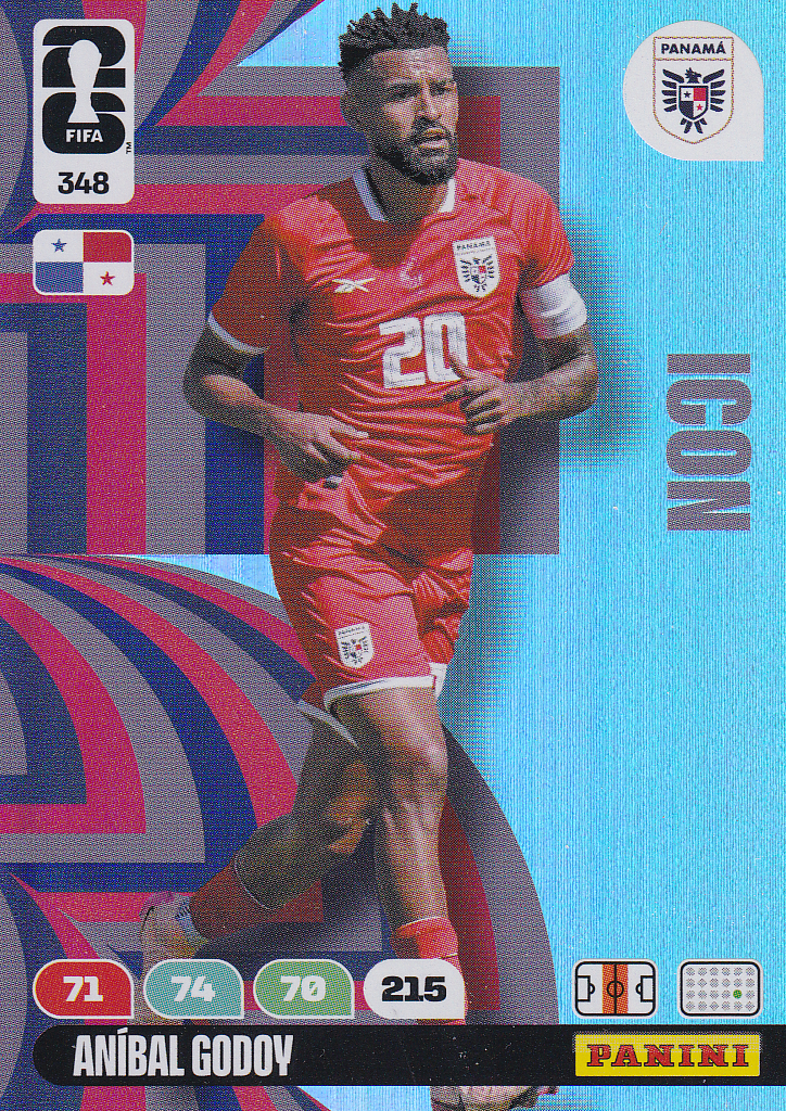 Anibal Godoy - Panama - Panini WM 2026 - Icon - Nr. 348