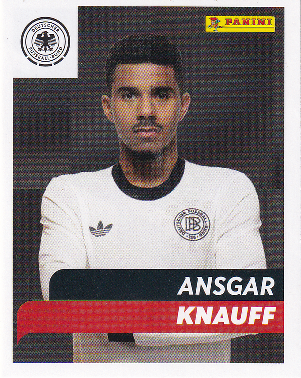 Ansgar Knauff - Deutschland - Panini 125 Jahre DFB - Fußballgeschichte - Porträt Bild - Nr. 156