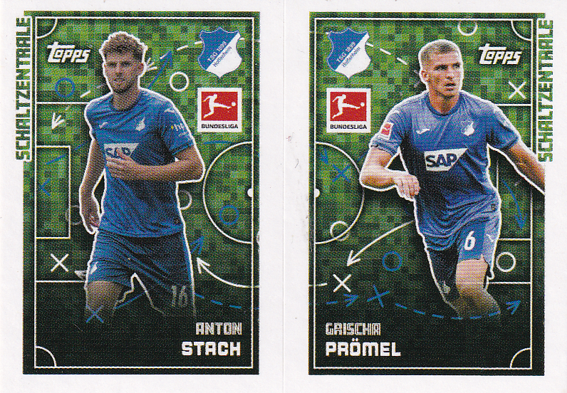 Anton Stach & Crischa Prömel - TSG Hoffenheim - Schaltzentrale - Nr. 2011 Nr. 212