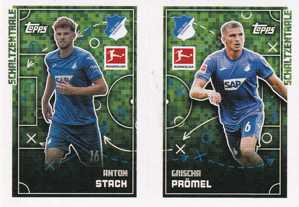Anton Stach & Crischa Prömel - TSG Hoffenheim - Schaltzentrale - Nr. 2011 Nr. 212