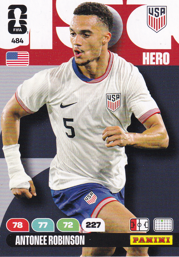 Antonee Robinson - USA - Panini WM 2026 - Hero - Nr. 484