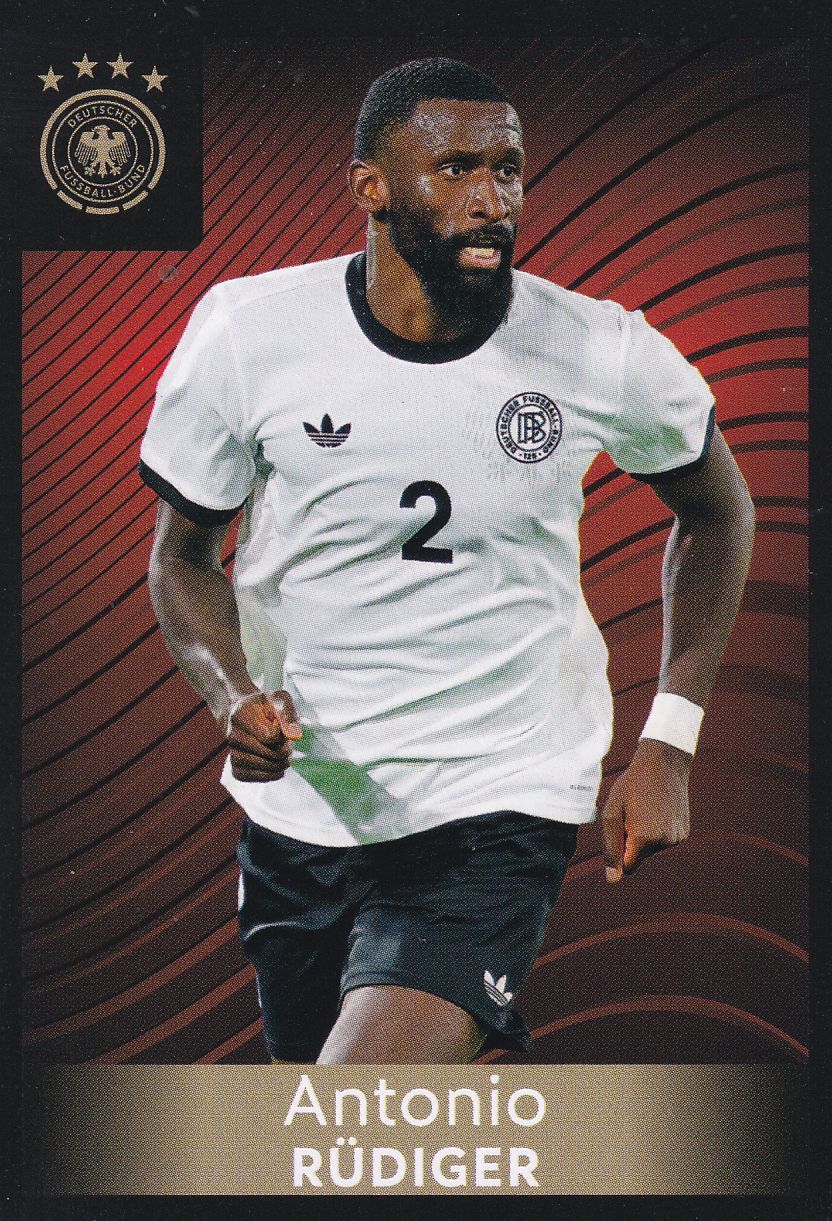 Antonio Rüdiger - Deutschland - Panini - Offizielle DFB Karten 2026 - Nr.38