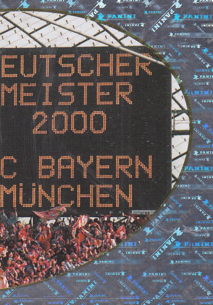 FC Bayern München / Panini FC Bayern Collection 2000 / Anzeigetafel 2 / Nr.3