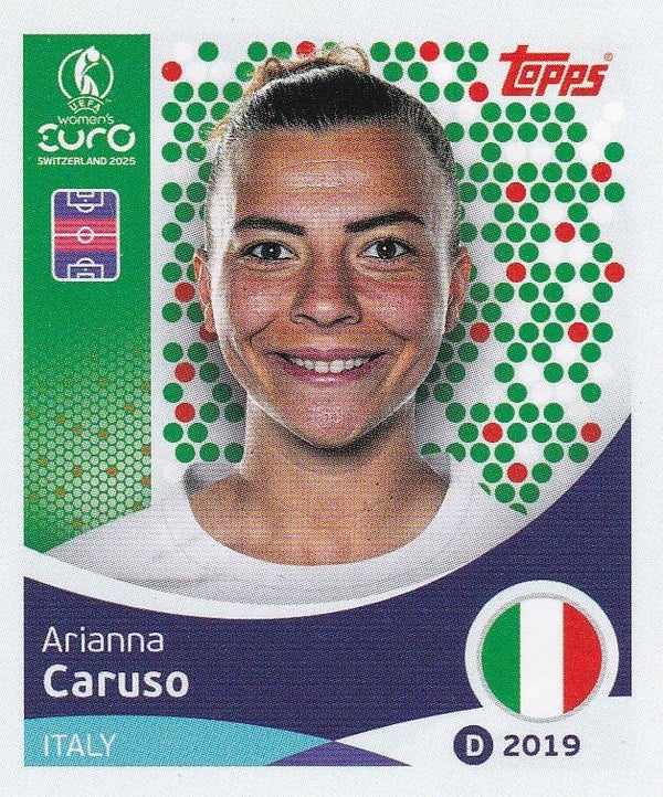 Arianna Caruso - Italien - Topps Frauen EM 2025 - Nr. 149