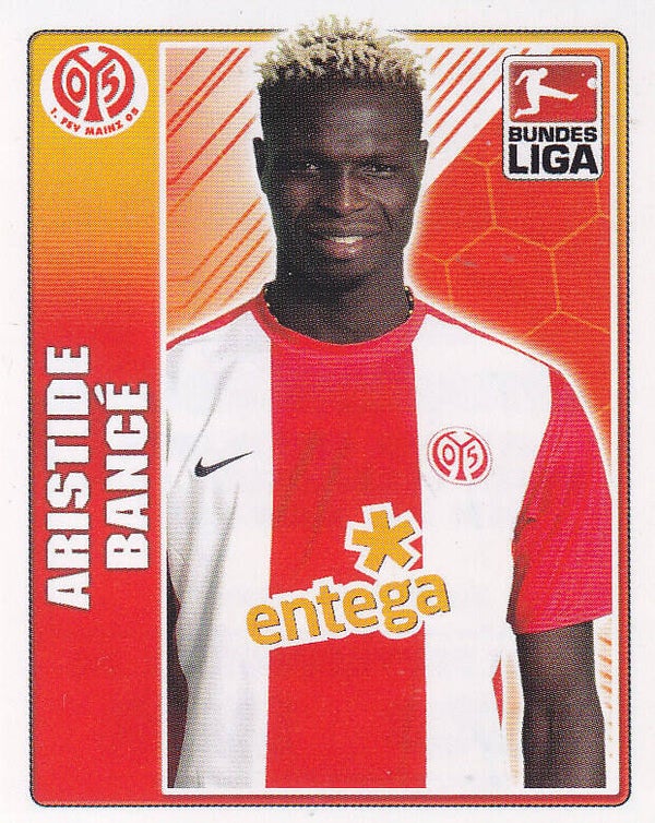 Aristide Bance / 1.FSV Mainz 05 / Topps Bundesliga 2009 / Basis Bild / Nr. 290