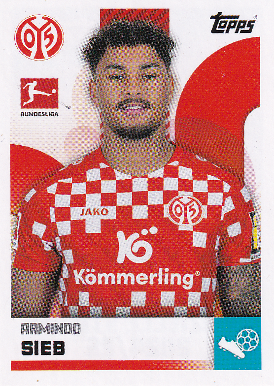 Armindo Sieb - 1.FSV Mainz 05 - Topps Bundesliga 2024 - Basis Bild - Nr. 298
