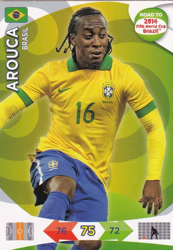 Arouca - Brasilien - Panini Road to 2014 Fifa World Cup Brazil - Basis Karte - Nr. 23