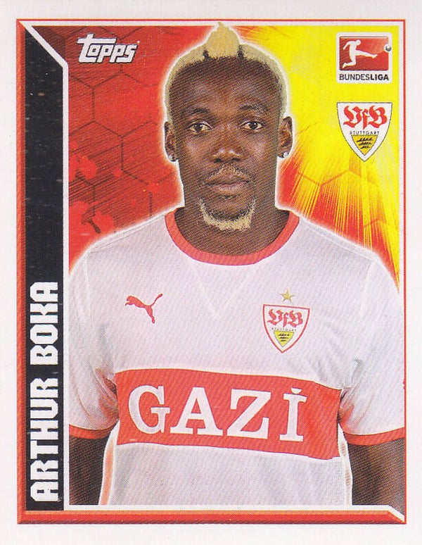 Arthur Boka - VFB Stuttgart - Topps Bundesliga 2011 - Basis Bild - Nr. 363